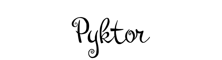 Pyktor  Free Fonts Download