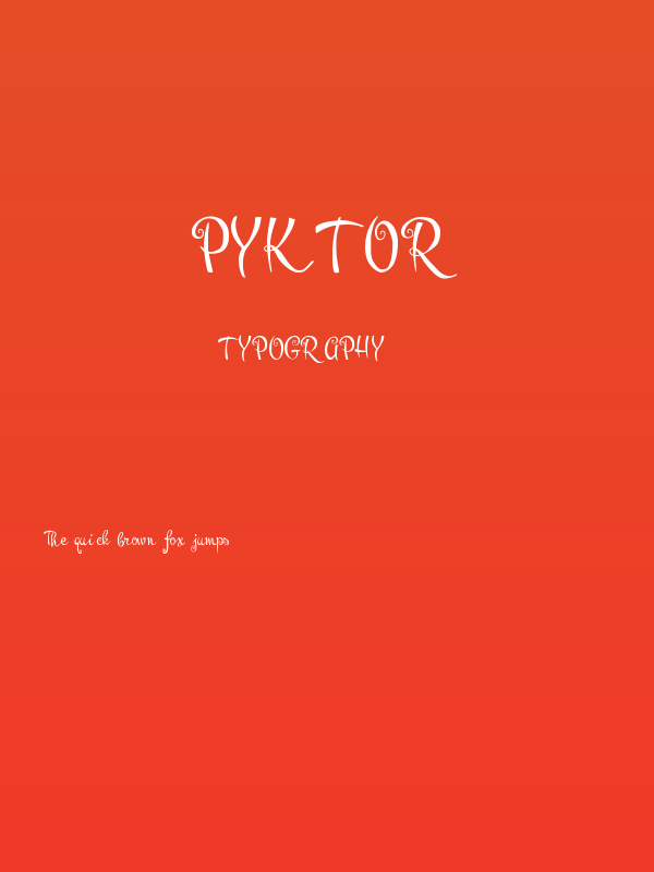 Pyktor Poster