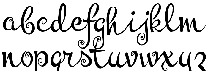 Pyktor Font LOWERCASE