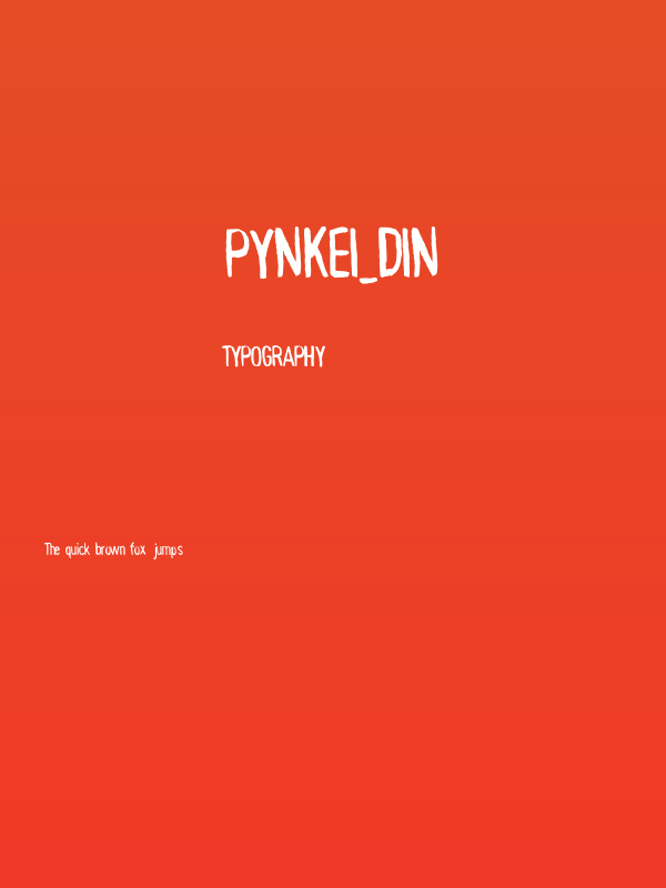 Pynkei_DIN Poster