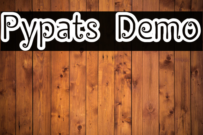 Pypats Demo Example 1
