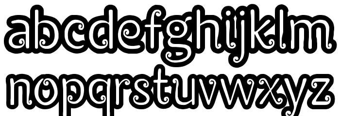 Pypats Font LOWERCASE
