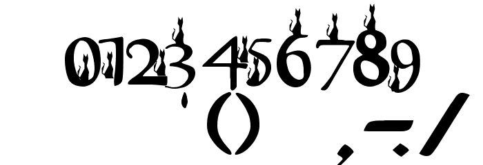 Pyramid Purr Font OTHER CHARS