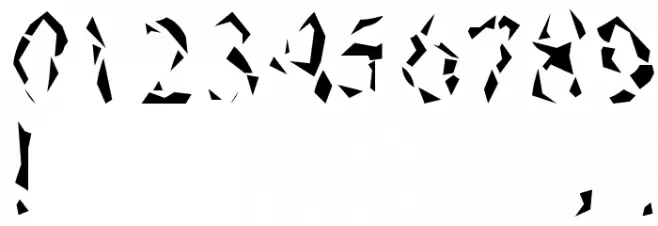 Pyramidhead Font OTHER CHARS