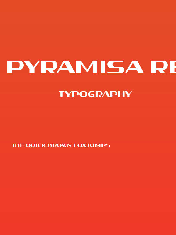 Pyramisa Regular Poster