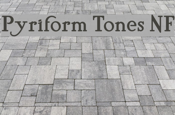 Pyriform Tones NF Font examples