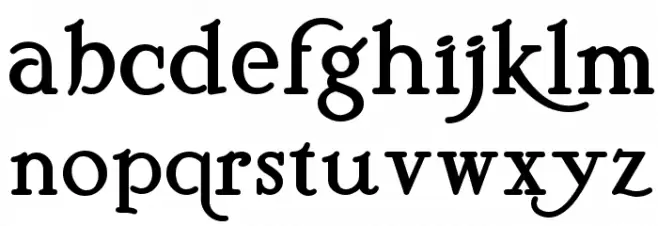 PyriformTonesNF 字体 小写