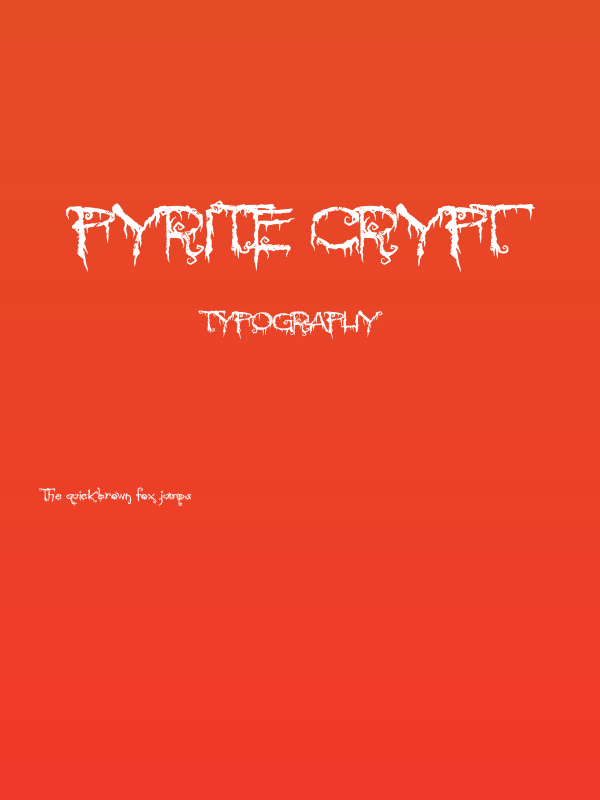 Pyrite Crypt Poster