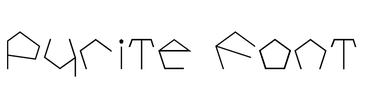 Pyrite Font  フリーフォントのダウンロード