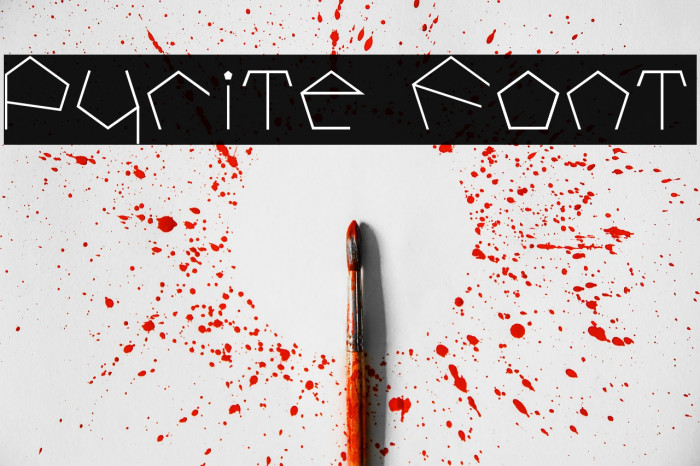 Pyrite Font Example 1