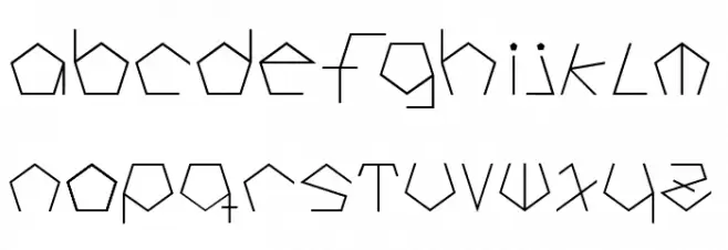 Pyrite Font फ़ॉन्ट लोअरकेस