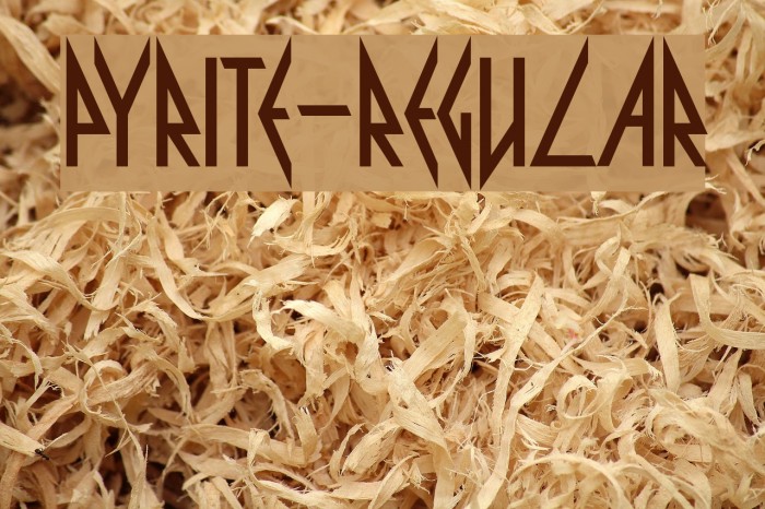 Pyrite-Regular Example 3