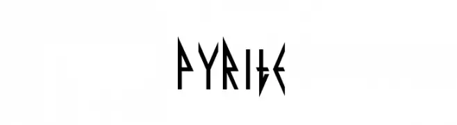 Pyrite  Free Fonts Download