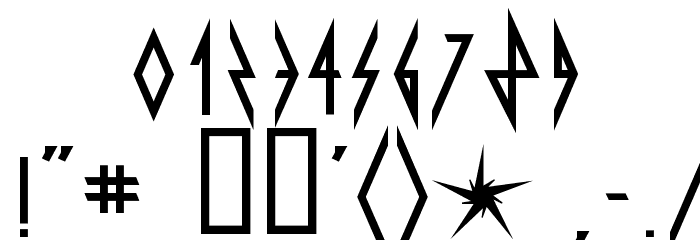 Pyrite Font OTHER CHARS