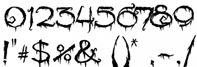 PyriteCrypt Font OTHER CHARS