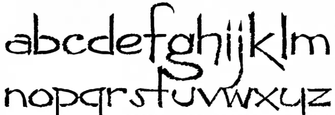 PyriteScrypt 字体 小写