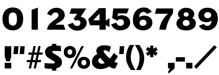 Pythagoras Regular Font OTHER CHARS