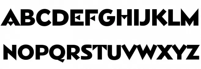 Pythagoras Regular Schriftart Groß