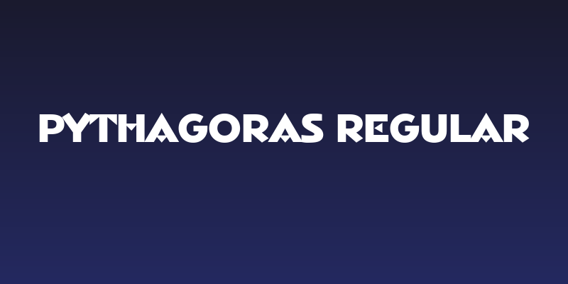 Pythagoras Regular Social Header