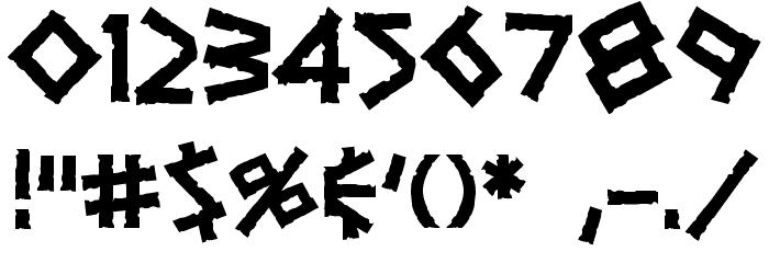 Pythia Font OTHER CHARS