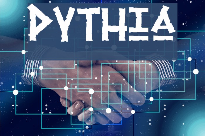 Pythia Font examples