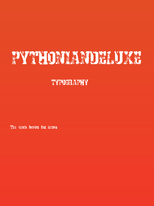 PythonianDeluxe Poster