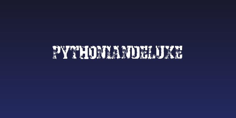 PythonianDeluxe Social Header