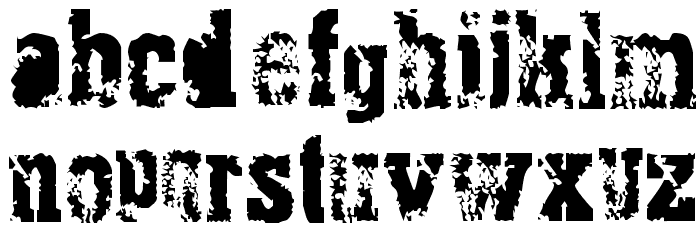 PythonianDeluxe Font LOWERCASE