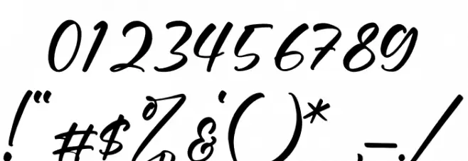 Pyttons خط محارف أخرى