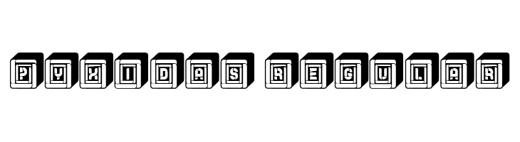 Pyxidas Regular  font caratteri gratis