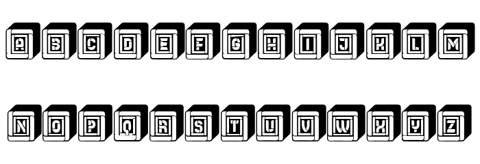 Pyxidas Regular Font LOWERCASE