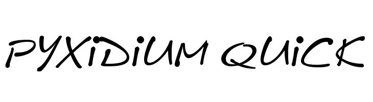 Pyxidium Quick  Frei Schriftart Herunterladen
