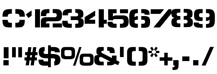 pyrostyle Font OTHER CHARS