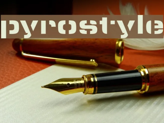 pyrostyle Example 1