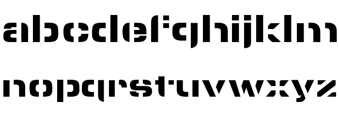 pyrostyle Font LOWERCASE