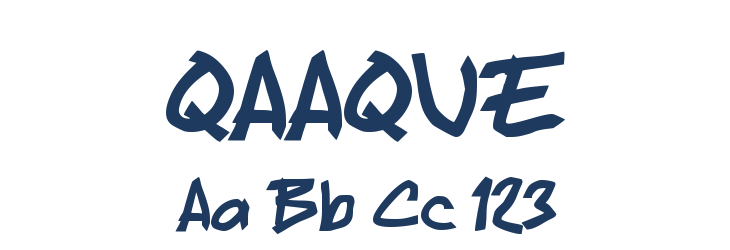 QAAQUE Font Preview