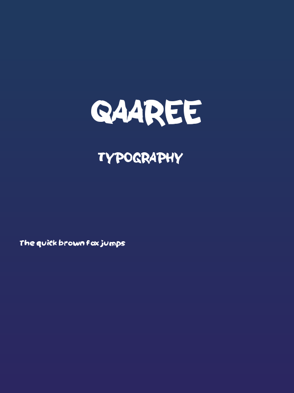 QAAREE Poster