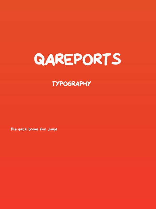 QAReports Poster