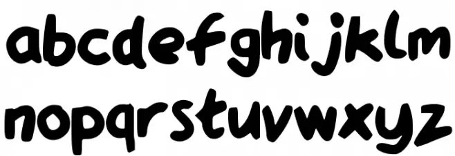 QAReports フォント 小文字