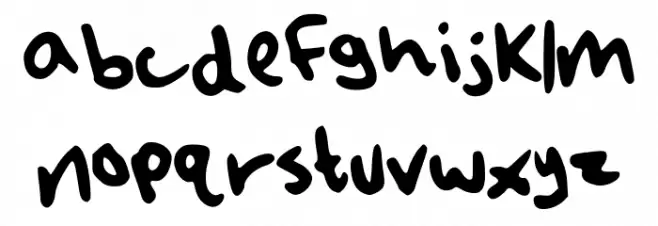 QaO Caratteri MINUSCOLO