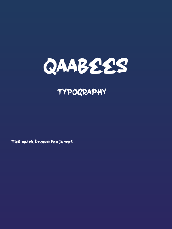 Qaabees Poster