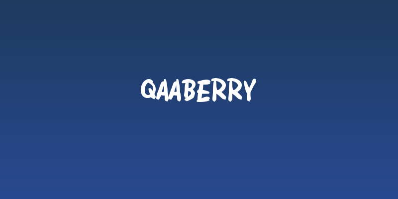 Qaaberry Social Header