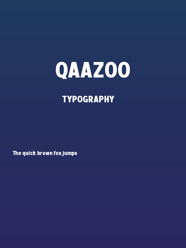 Qaazoo Poster