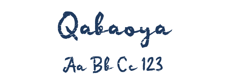 Qabaoya Font Preview