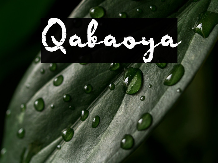 Qabaoya Example 1