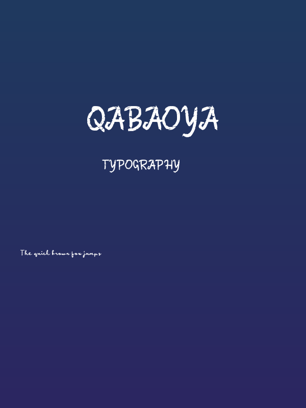Qabaoya Poster
