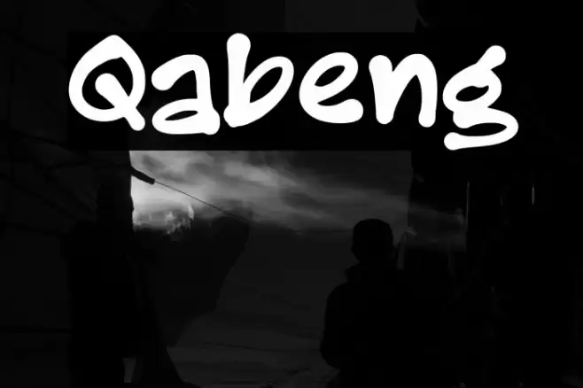 Qabeng Font examples