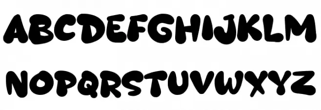 Qabink Schriftart Gro&szlig;