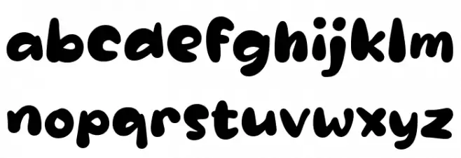 Qablank Caratteri MINUSCOLO