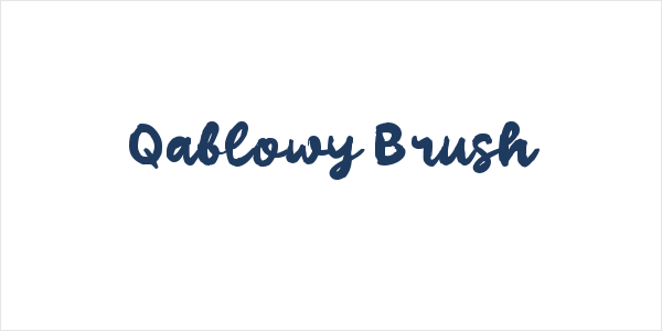 Qablowy Brush Logo